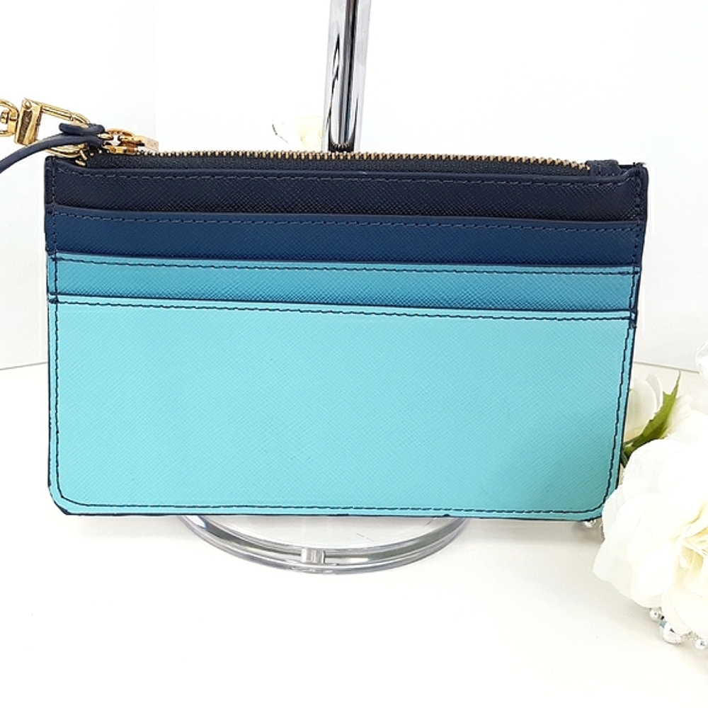 LOVE & LORE💙Zipper Card Holder|Wallet| Shades of Blue